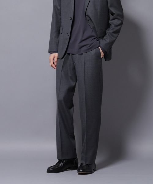 NANO.UNIVERSE ビジネススーツ Mサイズ グレー NANO universe（ナノ・ユニバース） スラックス 「N TROUSERS PREMIUM