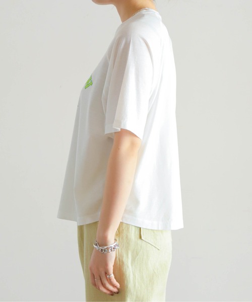 「NOMBRE IMPAIR」 半袖Tシャツ FREE イエロー レディース_画像8