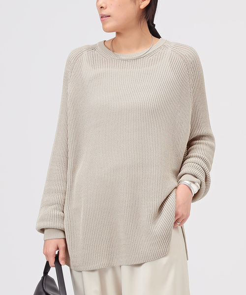 AP STUDIO 長袖ニット FREE ブラウン レディース : ZOZOTOWN Yahoo!店