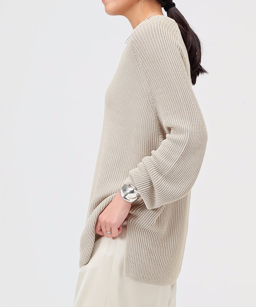 AP STUDIO 長袖ニット FREE ブラウン レディース : ZOZOTOWN Yahoo!店