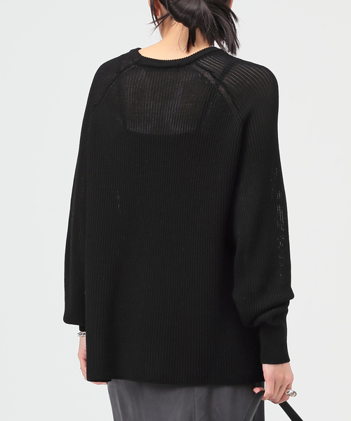 AP STUDIOオーバーサイズ長袖ニット AP STUDIO 長袖ニット FREE ブラウン レディース : ZOZOTOWN Yahoo!店