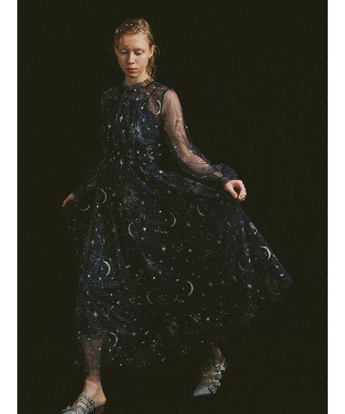 FURFUR ラメチュールドレス FURFUR（ファーファー）の「【WEB限定カラー】ラメチュールドレス