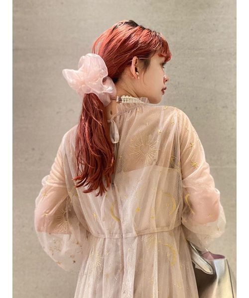 FURFUR（ファーファー） ドレス Twilightラメチュール刺繍ドレス