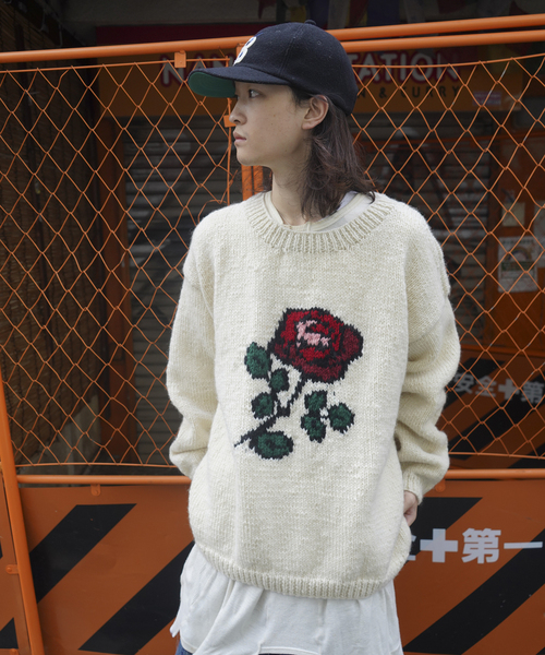トップス Macmahon Knitting Mills Crewneck Knit MacMahon Knitting Mills（マクマホンニッティングミルズ） セーター
