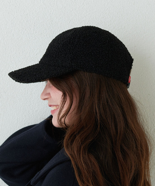 HATMIKKE（ハットミッケ） 帽子 ハット EDWINボアキャップ レディース