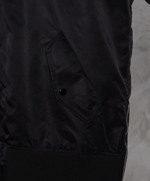 「ADRER」 ナイロンブルゾン X-LARGE ブラック メンズの画像9