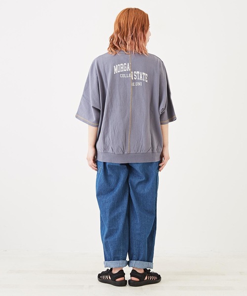 「CUBE SUGAR」 ブルゾン M トップグレー レディース_画像8