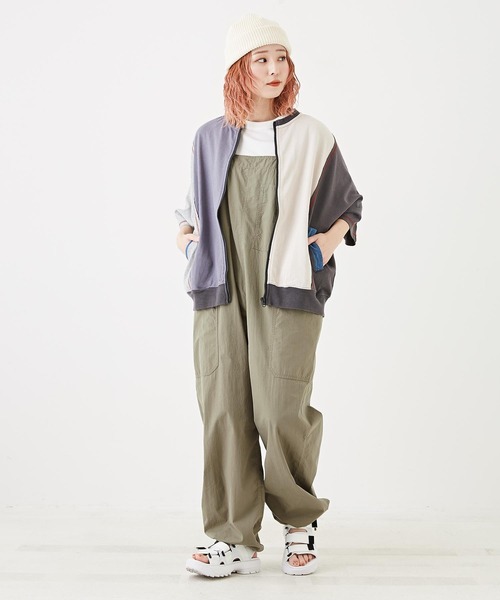 「CUBE SUGAR」 ブルゾン M トップグレー レディース_画像9