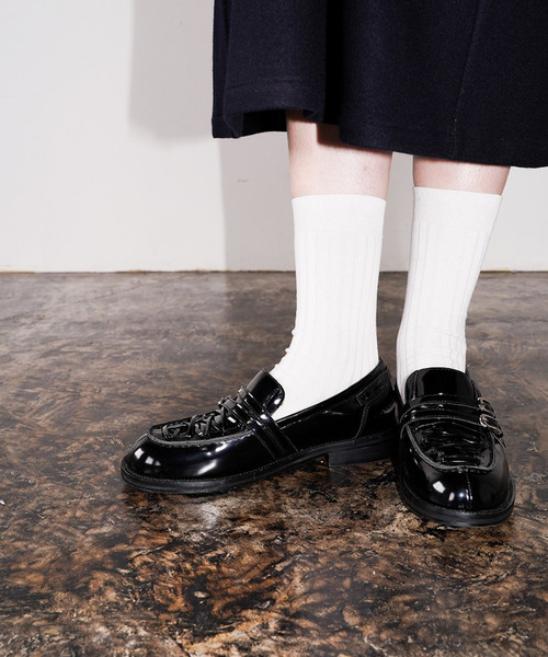 ALM.（アルム） ローファー AVENTURA LEATHER LOAFERS AL114 