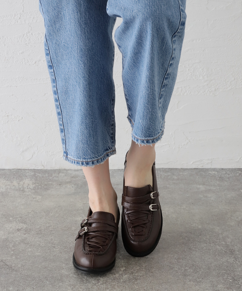ALM.（アルム） ローファー AVENTURA LEATHER LOAFERS AL114 