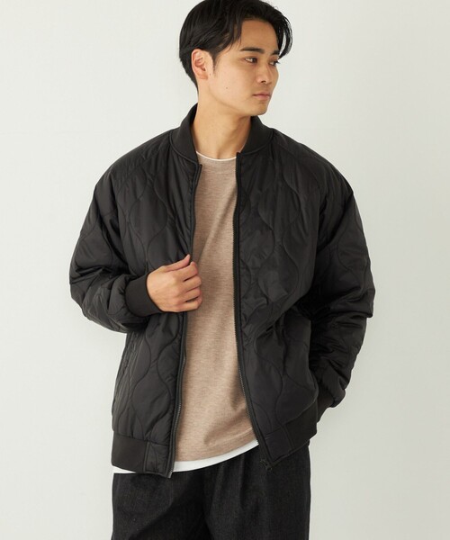 シップス カラーズ（SHIPS Colors）/SHIPS Colors:〈洗濯機可能〉キルティング ボマー ブルゾン SHIPS Colors（シップスカラーズ） ブルゾン アウター SHIPS Colors