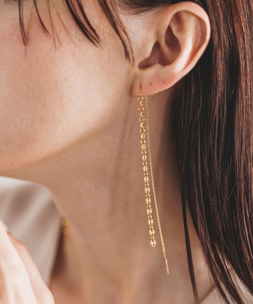 「PAS TIERRA」 ピアス（片耳用） FREE ゴールド レディース_画像3