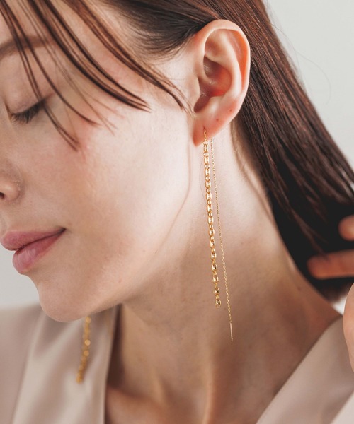 「PAS TIERRA」 ピアス（片耳用） FREE ゴールド レディース_画像4