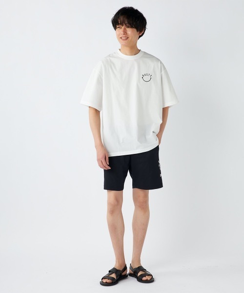 「RUSTY」 7分袖Tシャツ LARGE ホワイト メンズ_画像2