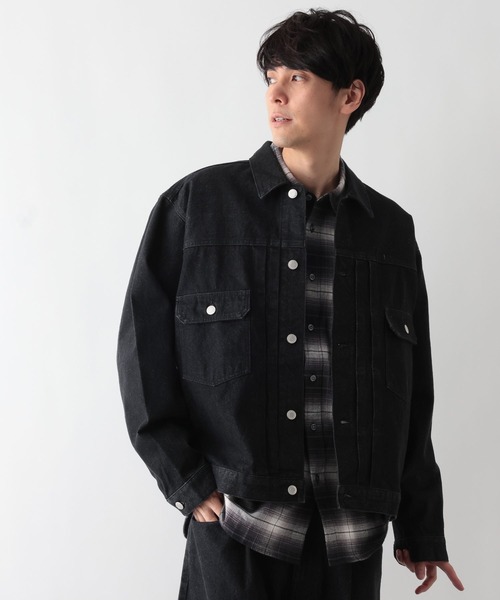 極限定 DIESEL コーティング トラッカージャケット Gジャン 希少 黒 D-GLORY JOGG Moto jacket in coated JoggJeans｜ブラック｜メンズ｜DIESEL
