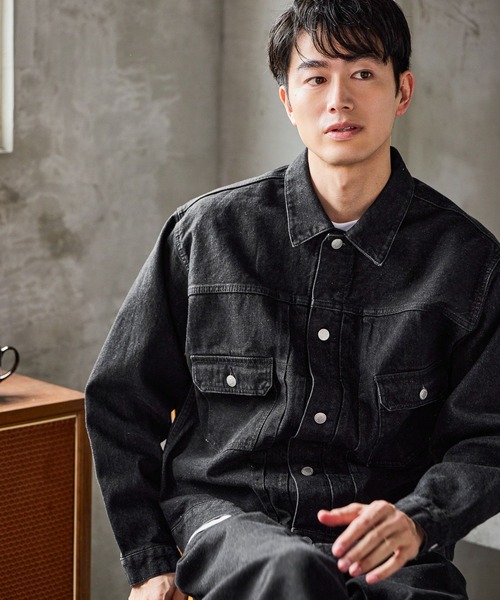 GLOBAL WORK（グローバルワーク） デニムジャケット gジャン デニム