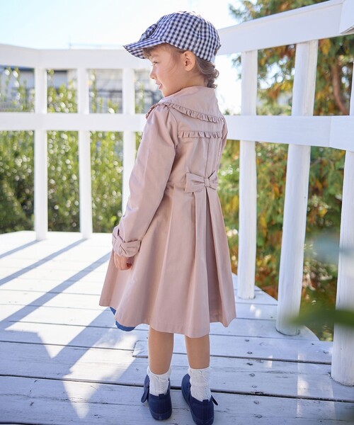 「ANY」 「anyFAM」「KIDS」トレンチコート 130 ピンク キッズ_画像6