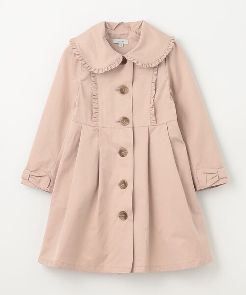 「ANY」 「anyFAM」「KIDS」トレンチコート 130 ピンク キッズ_画像7