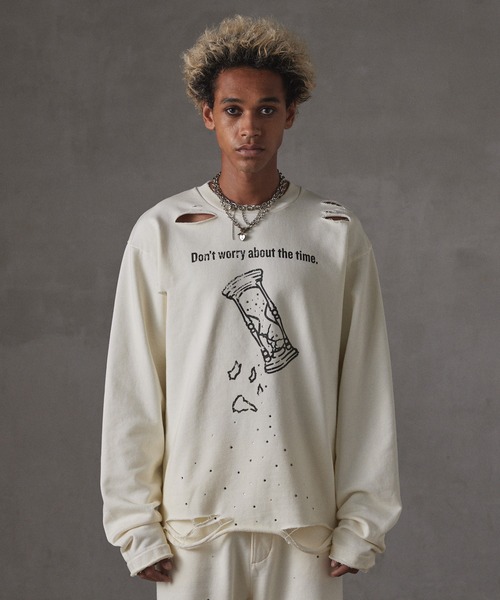 GRANCY スウェット トップス M ホワイト GRANCY スウェットカットソー M オフホワイト メンズ : ZOZOTOWN Yahoo