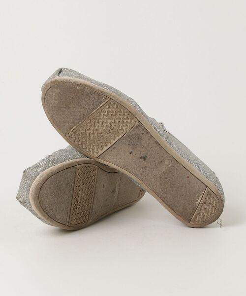 「TOMS」 スリッポン 22cm シルバー レディース_画像3