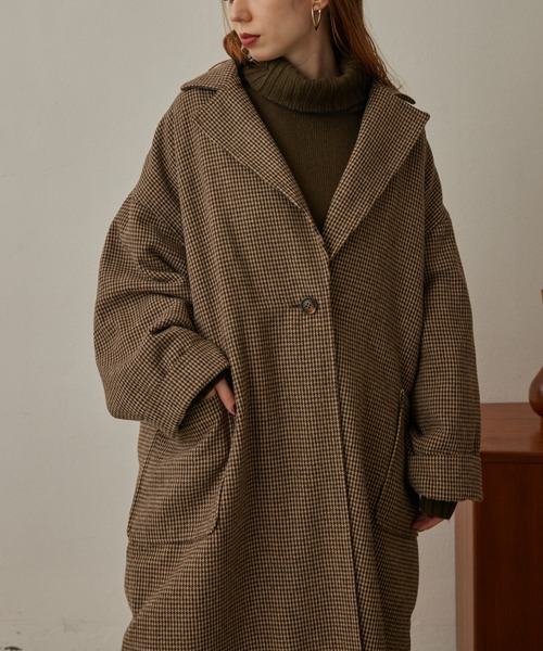 hinari（ヒナリ） チェスターコート MEDIUM ブラック レディース