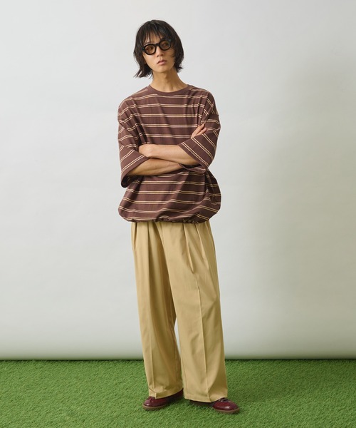 「WETTEMPT」 チノパンツ SMALL オフホワイト メンズ_画像2