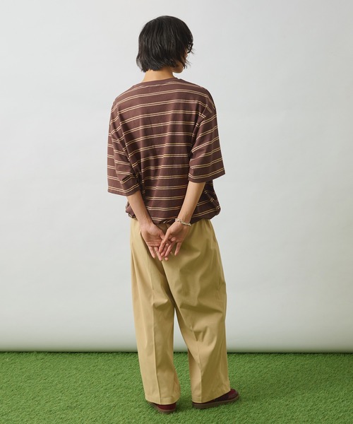 「WETTEMPT」 チノパンツ SMALL オフホワイト メンズ_画像3