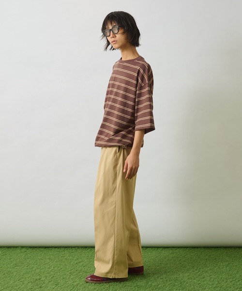 「WETTEMPT」 チノパンツ SMALL オフホワイト メンズ_画像4