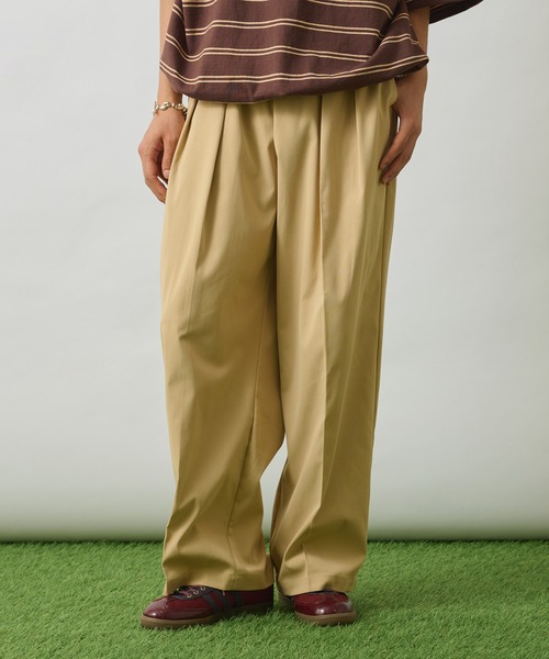 「WETTEMPT」 チノパンツ SMALL オフホワイト メンズ_画像5