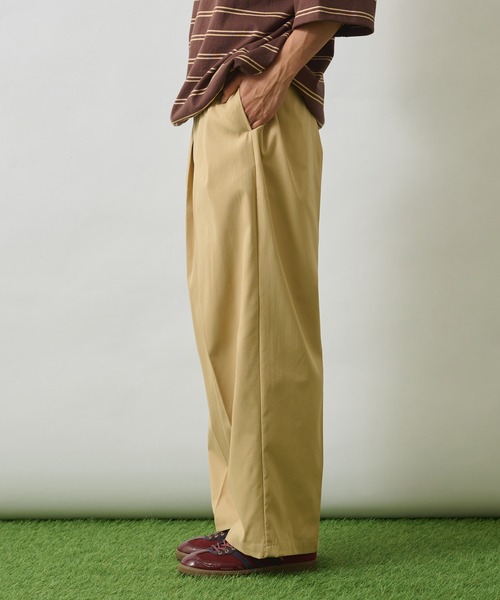 「WETTEMPT」 チノパンツ SMALL オフホワイト メンズ_画像6