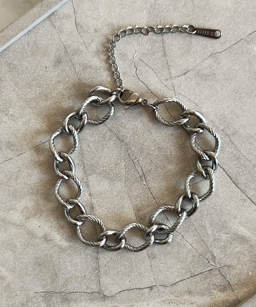 Blanc de Blue ブレスレット クラシックツイストチェーンブレスレット