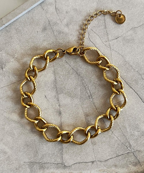 Blanc de Blue ブレスレット クラシックツイストチェーンブレスレット