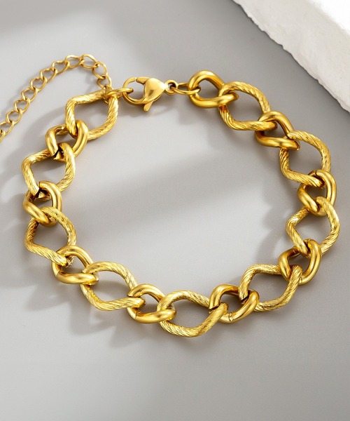 Blanc de Blue ブレスレット クラシックツイストチェーンブレスレット