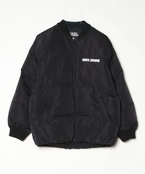 RODEO CROWNS ロデオクラウンズ　ミリタリーブルゾン Rodeo Crowns（ロデオクラウンズ） ブルゾン M ブラック レディース