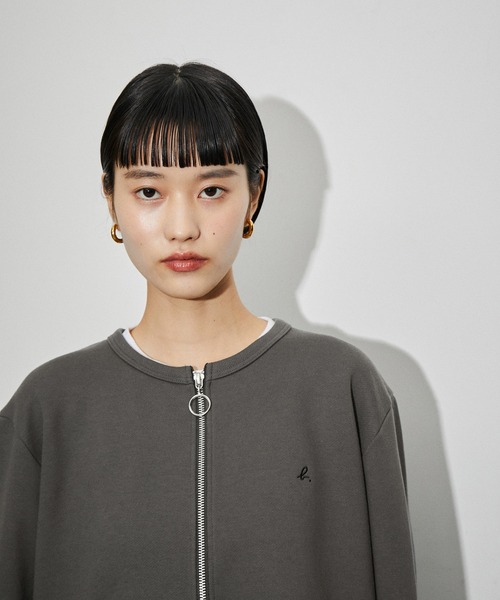 [agnes b.] кардиган [Adam et Rope сотрудничество ] S черный женский 