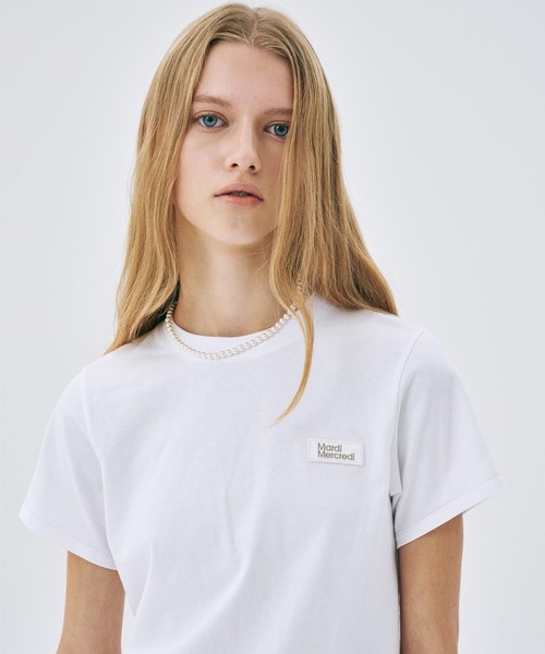 「Mardi Mercredi」 半袖Tシャツ FREE ライトブルー レディース_画像7