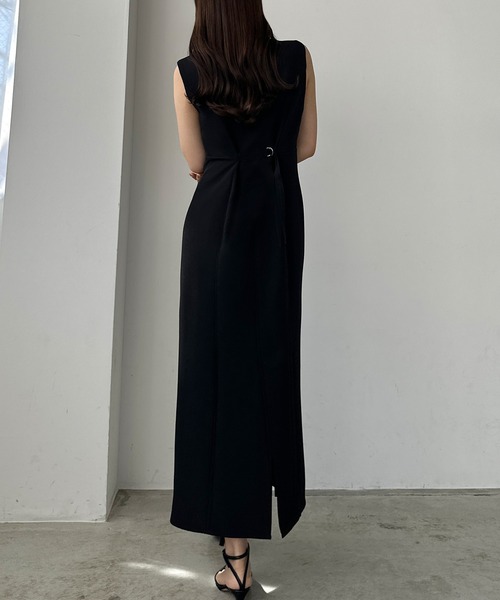 「Louere」 サロペットスカート - アイボリー レディース_画像4