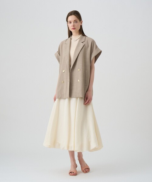 ANAYI フレアスカート サイズ38 ANAYI（アナイ） フレアスカート 38 ネイビー レディース : ZOZOTOWN