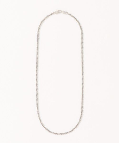 ネックレス 「TOMWOOD(トムウッド)」Curb Chain M シルバーネックレス 18 inch　ユニセックス レディース メンズの画像