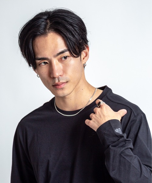 ネックレス 「TOMWOOD(トムウッド)」Curb Chain M シルバーネックレス 18 inch　ユニセックス レディース メンズの画像