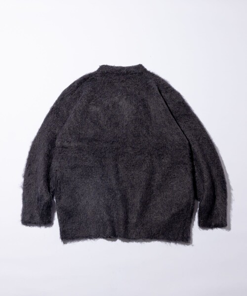 「FREAK'S STORE」 長袖ニット LARGE ベージュ メンズ_画像9