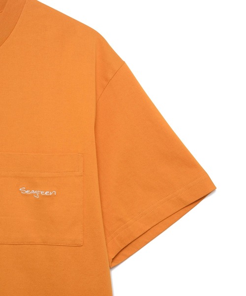 「SEAGREEN」 半袖Tシャツ 3 ホワイト メンズ_画像2