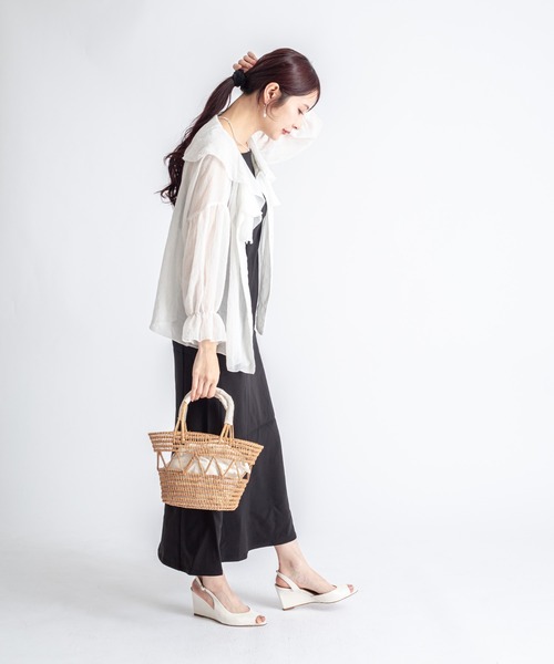 ★未使用★　ATELIER BRUGGE　TARANGO　タランゴ　かごバッグ TARANGO タランゴ JUTE HEMP MACRAME COLOR TOTE BAG ジュートヘンプ