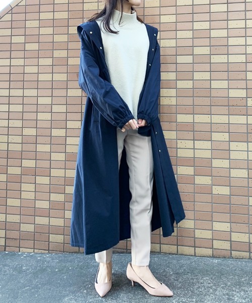「AZUL ENCANTO」 スプリングコート MEDIUM ライトグレー レディース_画像9