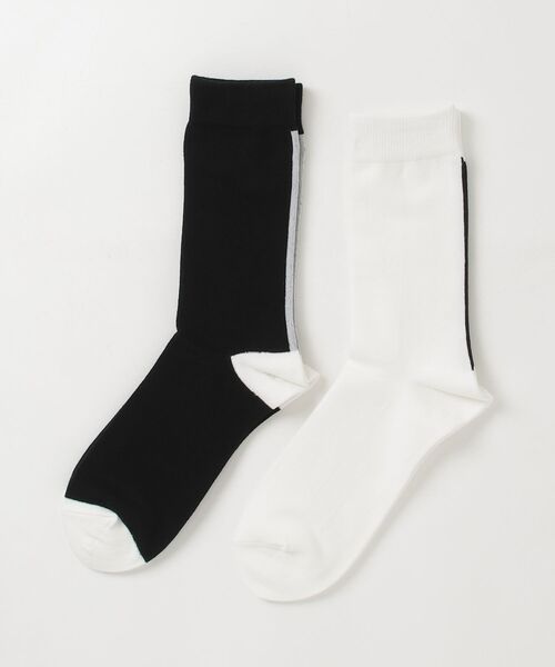 HARUSAKU（ハルサク） 靴下 HARUSAKU:SIngle Back LIne Socks GIFT 2P