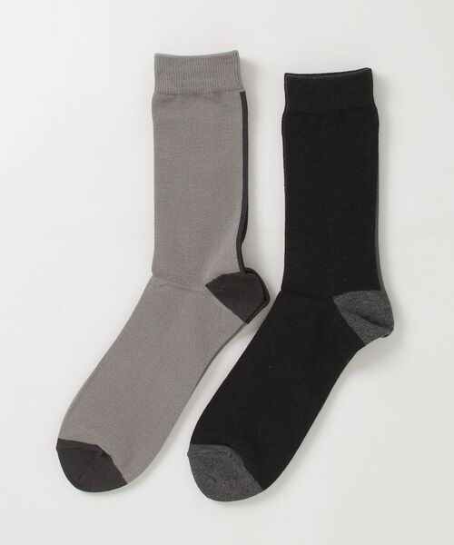 HARUSAKU（ハルサク） 靴下 HARUSAKU:SIngle Back LIne Socks GIFT 2P