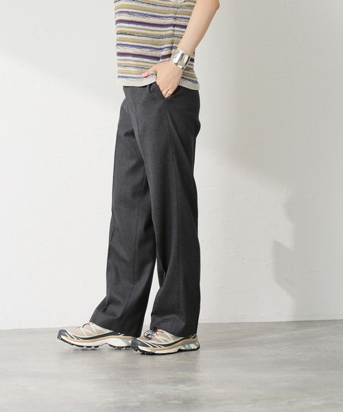 「Spick & Span」 パンツ 36 ベージュ レディース_画像3