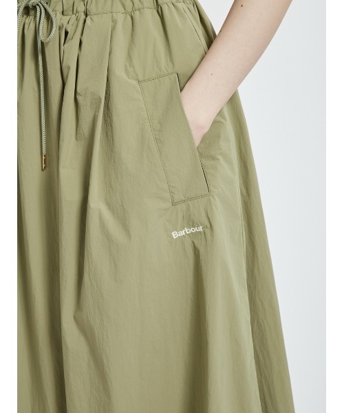 Barbour（バブアー） スカート ナイロン フレア スカート Japan