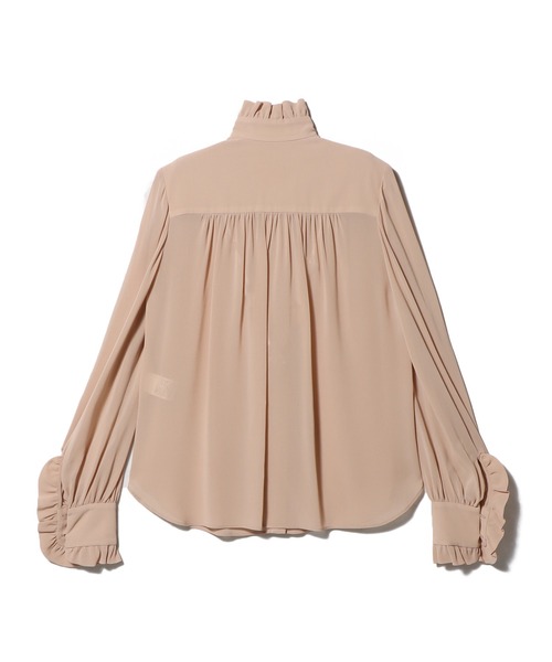 美品♡エストネーション♡36♡ふんわり袖のトップス ESTNATION（エストネーション） 長袖ブラウス 36 ホワイト レディース
