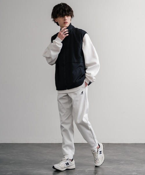 「KANGOL」 イージーパンツ M ブラック メンズ_画像5